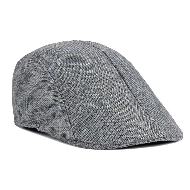 Summer Mesh Berets Hat For Men Solid Black White Breathable Newsboy Cap Women Retro Painter Cap Thin Flat Herringbone Hat Boina