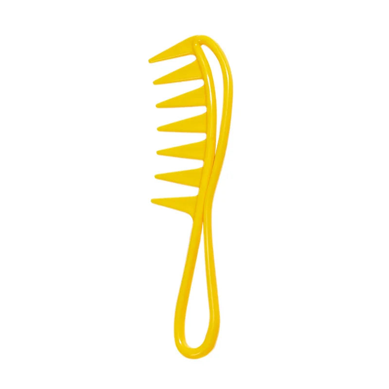 Antistatic Wide Teeth Retro Oil Head Comb Hair Styling Zoning Comb Detangle Curl Hair Comb Salon Hairdressing Tool For Men Woman