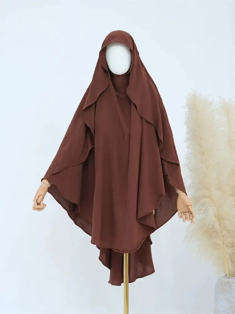 Ramadan Solid Khimar Abaya Dubai Niqab Turkey Arabic Muslim Hijab Islam Prayer Clothes For Women Djellaba Turban Musulmans Femme
