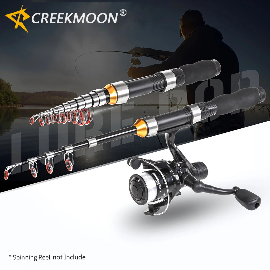 Ultra Short Mini Ice Fishing Rod Telescopic 1M-2.3M Pocket Travel Pole for Lure Fish in Saltwater Freshwater Winter