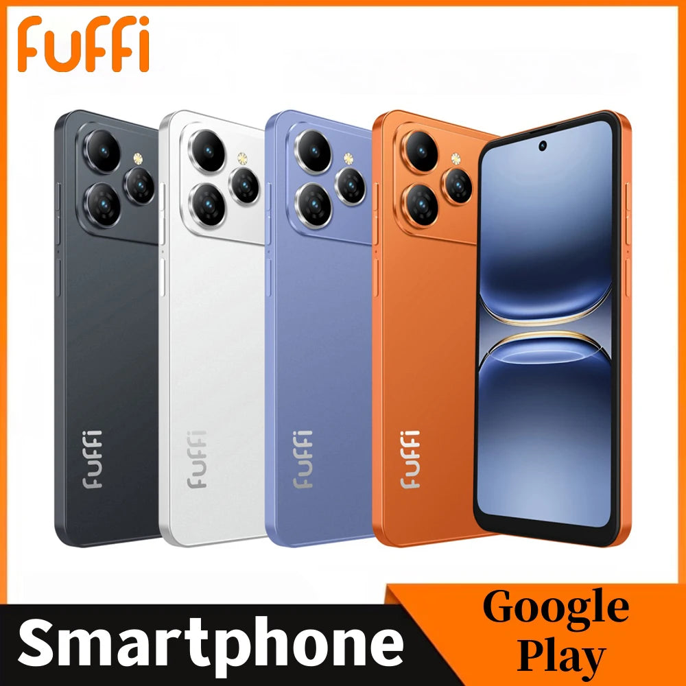 FUFFI M17 Pro Smartphone Android 8G RAM 512GB ROM 6.56 Inch Cellphone 720x1612HD 24+48MP 5800mAh Battery 4G Network Mobile Phone