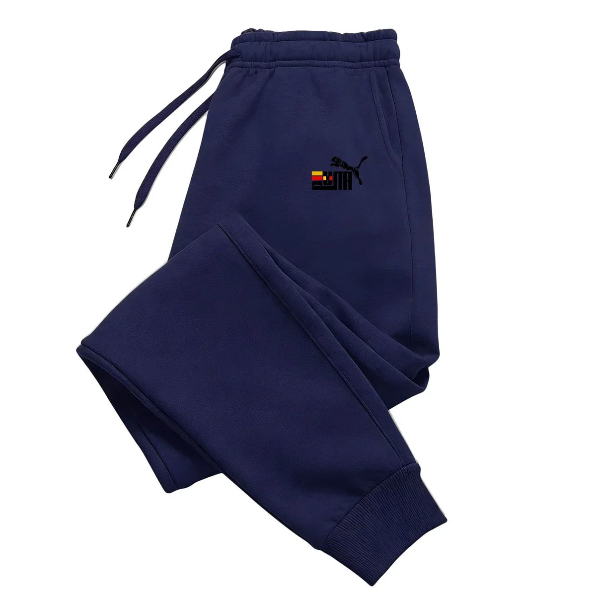2026 Fashion Men's Solid Color Sport Pants - Autumn-Winter Fleece Sport Casual Pants - Men's Fitness Tight Sport Pants