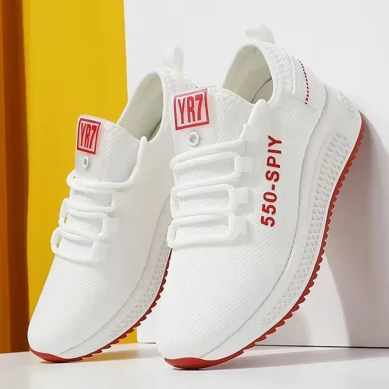 Tenis Feminino 2026 summer Women's Woven Shoes for Outdoor Sneakers Air Mesh Walking Jogging Trainers Basket Chaussures Femme