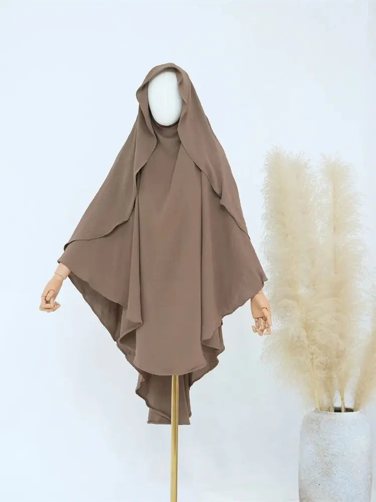 Ramadan Solid Khimar Abaya Dubai Niqab Turkey Arabic Muslim Hijab Islam Prayer Clothes For Women Djellaba Turban Musulmans Femme