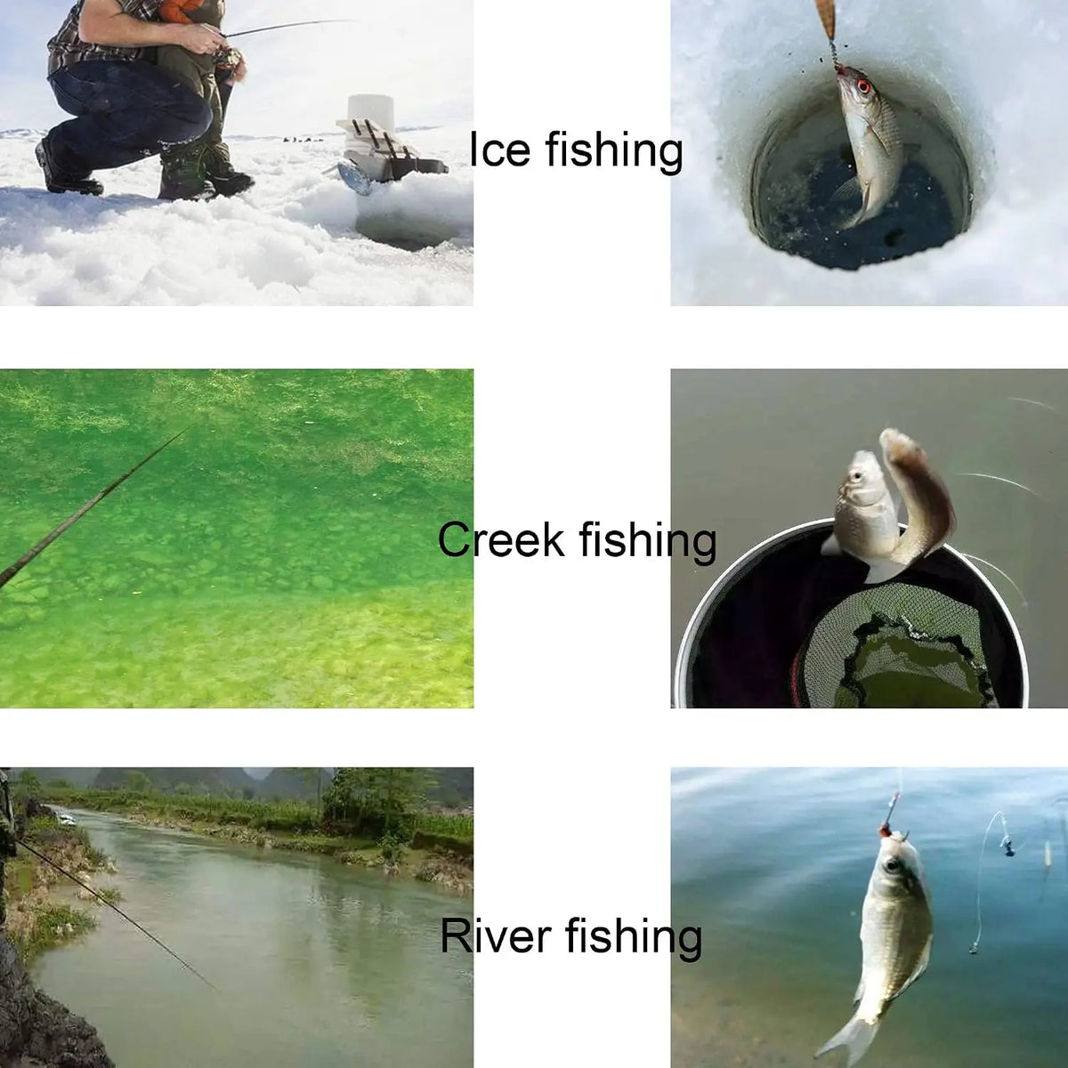 Pen Style Folding Fishing Rod with Line Spool - Compact Mini Fishing Pole, Quick Extend/Retract Mechanism, Lightweight & Sturdy