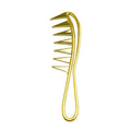 Antistatic Wide Teeth Retro Oil Head Comb Hair Styling Zoning Comb Detangle Curl Hair Comb Salon Hairdressing Tool For Men Woman