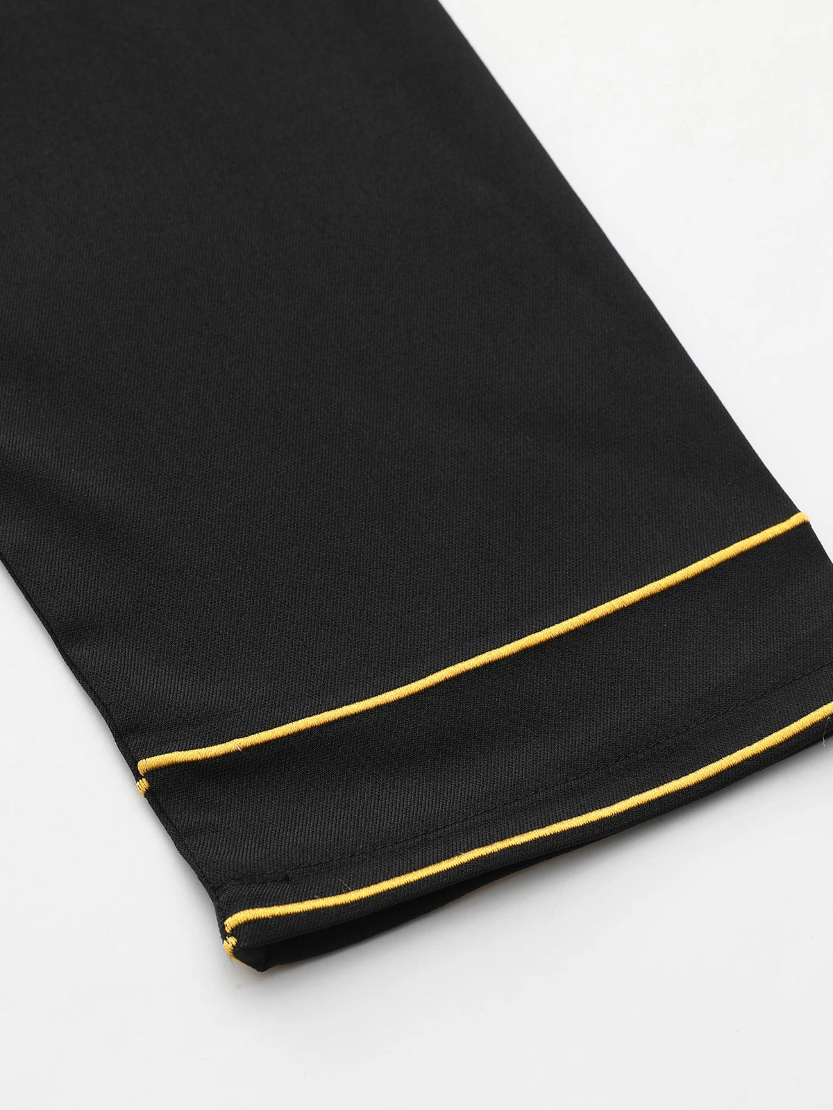 Islamic Muslim Arabic Men's Long Sleeve Robe Embroidered Stand Collar Arabian Thobe Traditional Clothing for Men
