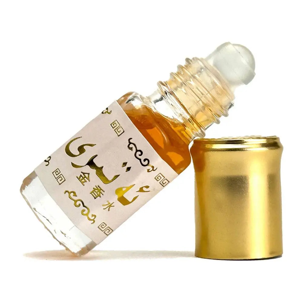 Arabian Gold Attar Roll-On Perfume Oil LongLasting Alcohol-Free Concentrated Fragrance Oil For Men Women Portable Body Fragrance