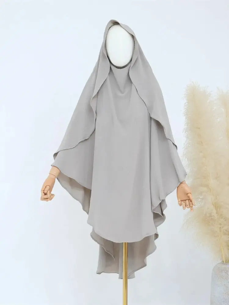 Ramadan Solid Khimar Abaya Dubai Niqab Turkey Arabic Muslim Hijab Islam Prayer Clothes For Women Djellaba Turban Musulmans Femme