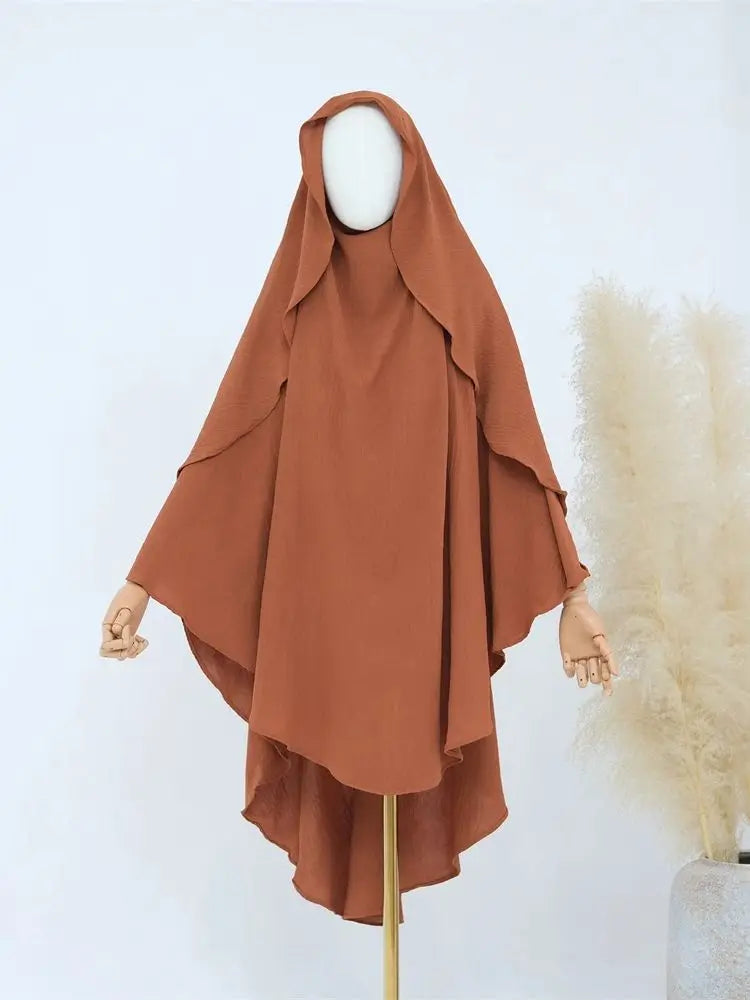 Ramadan Solid Khimar Abaya Dubai Niqab Turkey Arabic Muslim Hijab Islam Prayer Clothes For Women Djellaba Turban Musulmans Femme