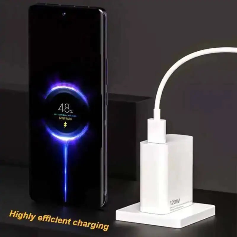 For Xiaomi Charger 120W  Adapter Fast Charging Hypercharge Cargador EU US Redmi Note Pro Mi 14 13T 13 12T T Pro